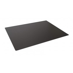 Podkład na biurko 650x500 mm ozdobne krawędzie PP czarny
