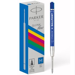 Wkłady do długopisu Parker QuinkFlow Ballpiont Economy niebieski M - pudełko 20 szt.