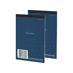Blok notatnikowy Top 2000 Colors A7 100k kratka 70g okładka niebieska
