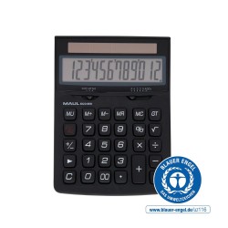 Kalkulator kieszonkowy Maul Eco 850 12-pozycyjny czarny