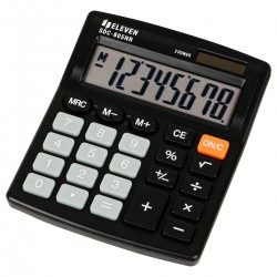 Kalkulator biurowy Eleven SDC805NR czarny