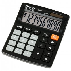 Kalkulator biurowy Eleven SDC810NR czarny