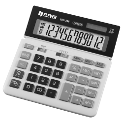 Kalkulator biurowy Eleven SDC-368 czarno-biały