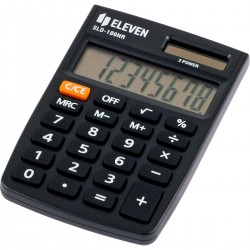 Kalkulator kieszonkowy Eleven SLD-100NR - czarny
