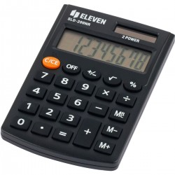 Kalkulator kieszonkowy Eleven SLD-200NR - czarny