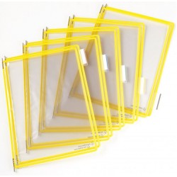 Tarifold panele prezentacyjne A3 10szt. żółty