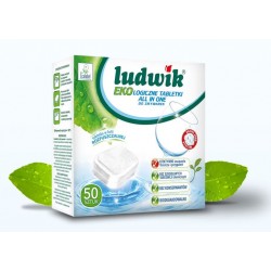 Tabletki do zmywarek Ludwik all in one ekologiczne - 50 szt.