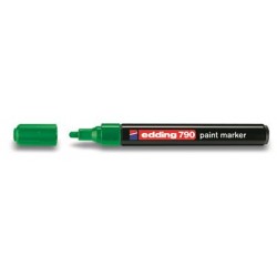 Pisak z farbą Edding 790 zielony 2-3mm