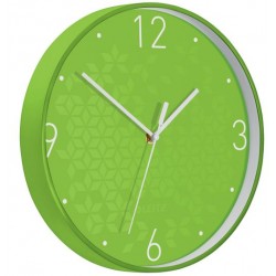 Zegar ścienny Leitz Wow 29cm zielony