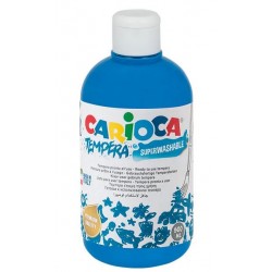 Farba tempera Carioca 0,5l niebieska