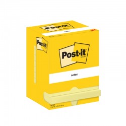 3M Notes samoprzylepny Post-it 102x76mm 12x100k żółty (657)
