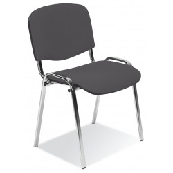 Krzesło biurowe ISOX-2 Chrome C73 - szare