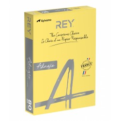 Papier ksero A4 80g/500k Rey Adagio żółty cytrynowy 58 intense