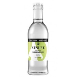 Napój Kinley Elderflower Zero Sugar butelka szklana - 0,25l  1szt.