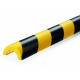 Profil ochronny rur Durable P30 / 5szt - czarno-żółty