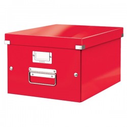 Pudło archiwizacyjne Leitz Click & Store A4 czerwone
(281x370x200 mm)