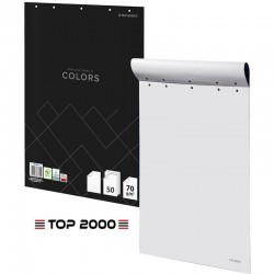 Blok do flipcharta TopColor 2.0 gładki 64 x 90 cm, 70 g, 50 kartek