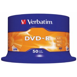 Płyta DVD-R Verbatim/50 Spindel 16X 43548
