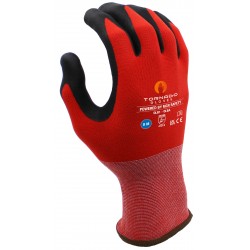 Rękawice montażowe Olba MCR czerwone - rozmiar 6