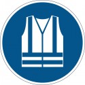 Znacznik podłogowy Durable - symbol "Stosuj kamizelkę ochronną"