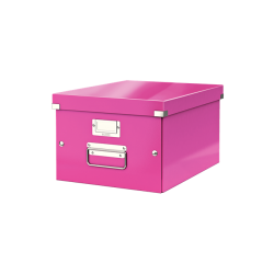 Pudło archiwizacyjne Leitz Click & Store A4 różowe
(281x370x200 mm)