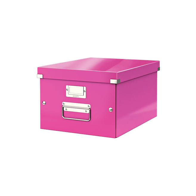 Pudło archiwizacyjne Leitz Click & Store A4 różowe(281x370x200 mm)