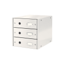 Pojemnik z 3 szufladami Leitz Click&Store biały