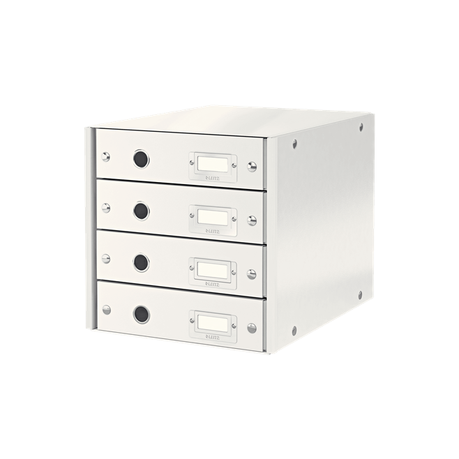 Pojemnik z 4 szufladami Leitz Click&Store biały
