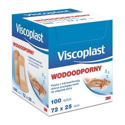Plaster Viscoplast wodoodporny 7,2x2,5/100szt
