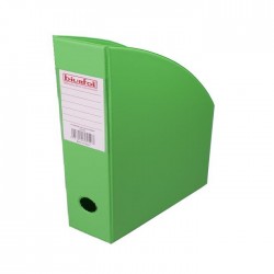 Pojemnik składany na dokumenty Biurfol PCV 10 cm soczysta zieleń