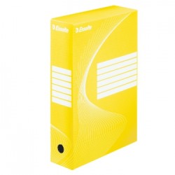 Pudełko archiwizacyjne Esselte A4  80 żółte 128413