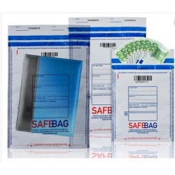 Koperta bezpieczna transparentna SafeBag M5+/K70 wymiar zewnętrzny 160x245+35 Bong