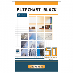 Blok do flipchartów 100x64 cm 50 kratka Interdruk