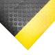 Mata podłogowa ergonomiczna Orthomat Dot safety czarno-żółta 0,9m x mb