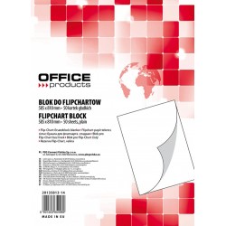 Blok papierowy do flipcharta gładki/50k 58,5 x 81cm Office Products