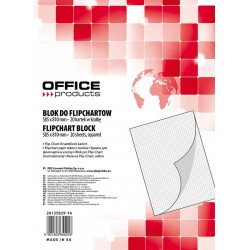 Blok papierowy do flipcharta kratka 20k 58,5x81cm Office Products